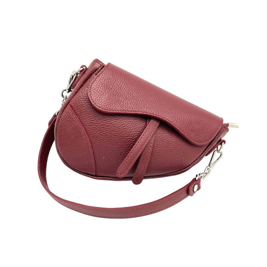 The Siena Pebble Saddle Bag