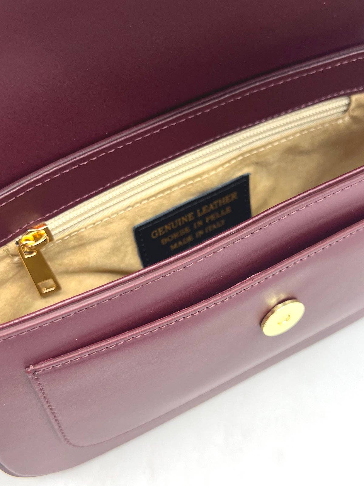 The Verona Leather Baguette Bag