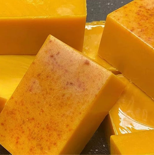 Handmade Turmeric & Kojic Acid Brightening Soap