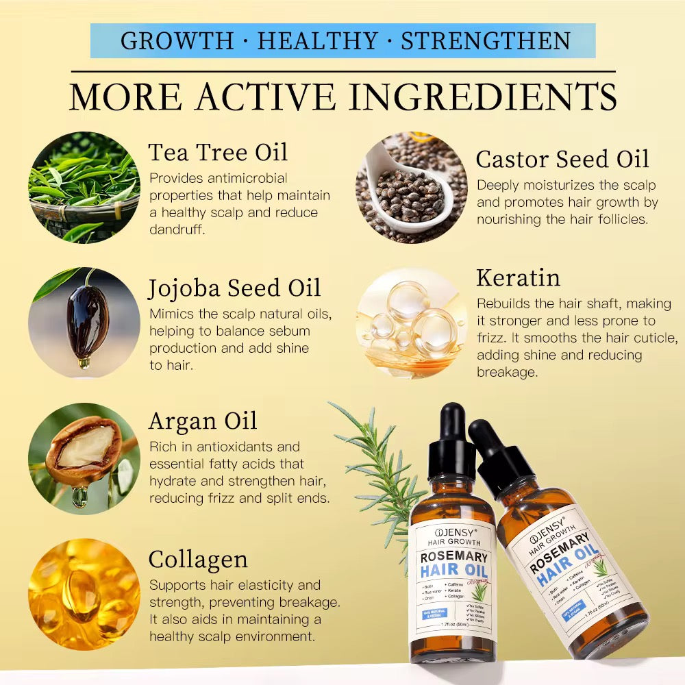 Rosemary Hair Growth Oil