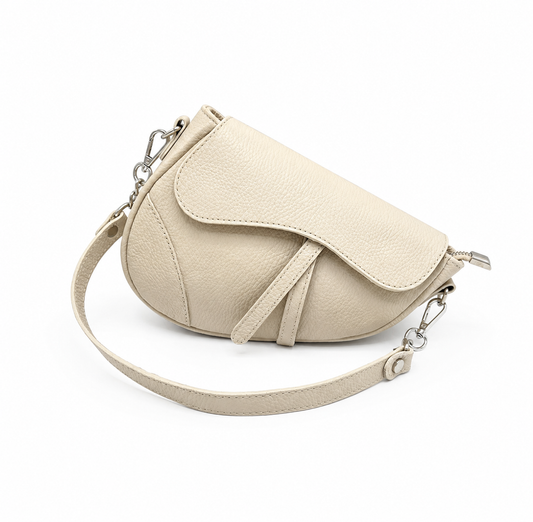 The Siena Pebble Saddle Bag